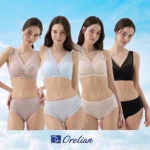 [오렐리안](시크릿S 혜택4)  인견 에어핏 브라팬티 4세트