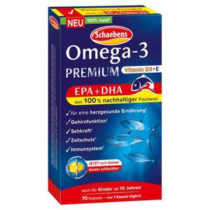 샤벤스 Schaebens 오메가-3 프리미엄 EPA+DHA 70캡슐 40g