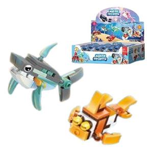 캡슐블럭세트 캡슐 조립 블록 뉴해양 12개 1세트 DIY 어린이 장난감