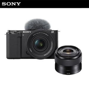 소니 카메라 ZV-E10K (SELP16502 렌즈킷) + SEL35F18 단렌즈 패키지 / 미러리스 브이로그