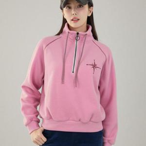 [제이투제이]제이투제이 여성골프웨어 양면 플리스 스트링 맨투맨