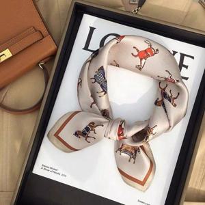 여성용 데일리 스타일 미니 실크 목도리 SCF004 WFM4ZZT