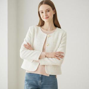 스퀘어버튼트위드자켓_P6AJK003C