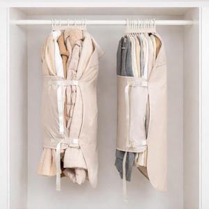 리빙만렙 옷장 공간 50% 압축 옷걸이 의류 압축팩 패딩 코트 정리