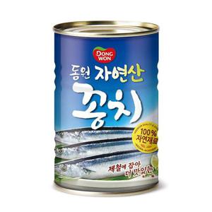 [동원]자연산 꽁치 300g 원터치 6개