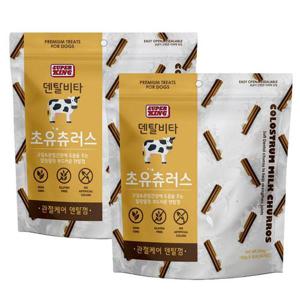 슈퍼킹 초유츄러스 100P 관절케어 가수분해 애견껌간식