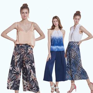 [하비] 여름 쏙쏙찰랑 와이드 팔라초 냉장고 밴딩바지