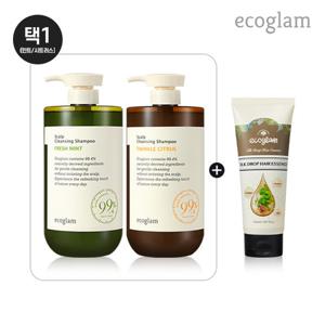 [에코글램]스칼프샴푸1병(택1)+헤어에센스