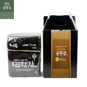 [서진도농협] 25년산 햇 진도 곱창재래김 100매/1박스