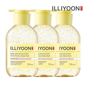 (NEW)일리윤 프레쉬모이스춰 바디워시 500ml(3입)