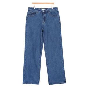 [스콰즈]청바지 SBJ016 1COLOR 남성 진청 데님 와이드 팬츠