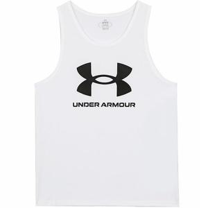[정품] 언더아머 UA 스포츠스타일 로고 탱크 민소매 티 (1382883-100)