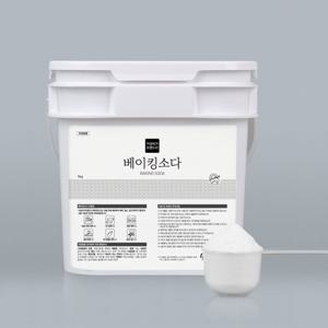 가성비가브랜드다 베이킹소다 버킷 5KG+계량스푼 / 빨래 청소 과일 주방세제