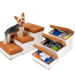 [XBF6J1J9]애견 반려동물 발판 계단 펫스텝 수납장
