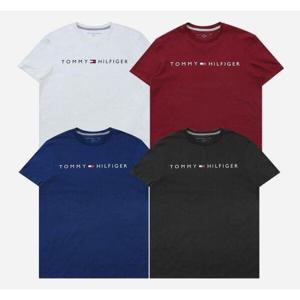 [타미힐피거]타미힐피거 남녀공용 반팔 락업 티셔츠