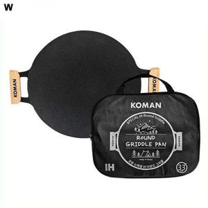[JHQR98PU_4B]코엠 스테셜 고기불판 인덕션 원형 33cm