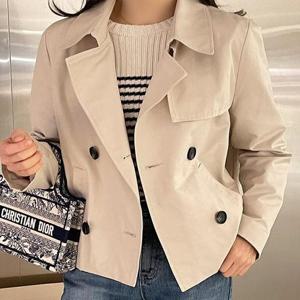 [휴드]더블 프렌치 숏 싱글 자켓 3color