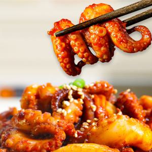 [꾸미꾸미] 양념 쭈꾸미 덜매운맛 300g 3팩