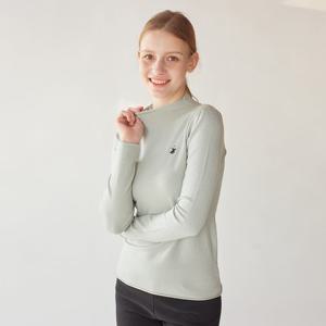 [비버리힐스폴로클럽]여성 데일리 비스코스 하프넥 니트 TK383