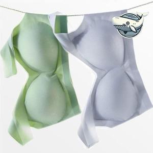 [오노마] ONM 소프트 무봉제 브라 여름 통기성 심리스 브라렛