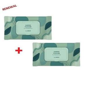 [더샘]1+1 가든플레저 시카 클렌징 티슈_대용량(100매)_US