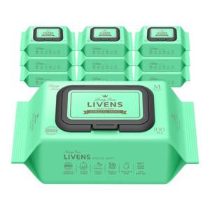 리벤스 스페셜 민트 저자극 아기 물티슈 100매 10팩