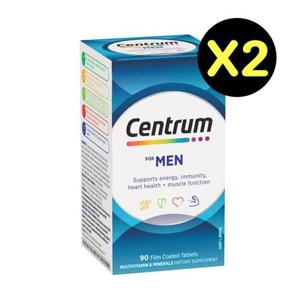 센트룸 포 맨 남성 종합 멀티비타민 미네랄 어덜트 90정 X2
