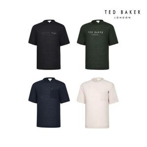 ★텐텐★[테드베이커] 린넨 반팔티셔츠 남성 4종 세트
