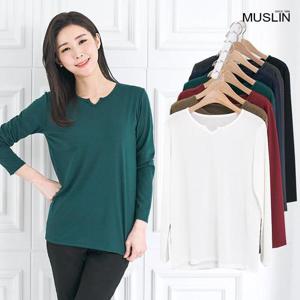 엄마옷 컬러풀 데일리 티셔츠 515BMN221 중년여성/50대/60대/마담/빅사이즈/할머니옷