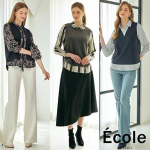 [에꼴드파리] 시크레이어링블라우스3종세트