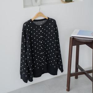 [리센] 핑퐁잔도트가디건-QLCA2509011-