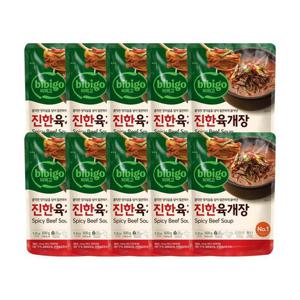 [CJ] 비비고 진한육개장 500g x10개