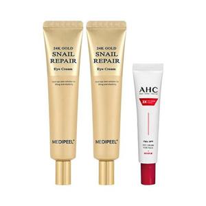 [AHC]메디필 24케이 골드 아이크림 40ml x2 + AHC 아이크림 시즌14 12ml