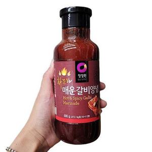 청정원 매운 갈비 (화끈한맛) 500G x 2개 c82925