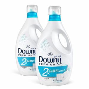 [웰빙창고][웰빙창고] DOWNY 프리미엄 실내건조 세탁세제 액체형 2.7L x 2개 (16329309)