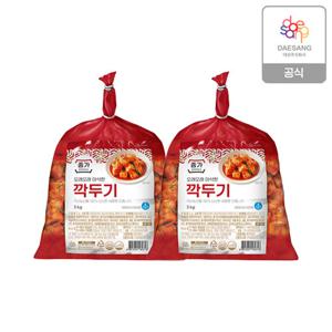 종가 깍두기 3kg x 2개
