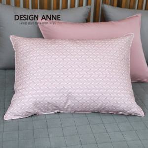 [디자인엔] 알러지케어 데미안 누빔베개커버-핑크