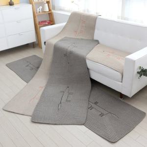 이솔홈 여우 퀼트 소파패드 쇼파패드 4인용