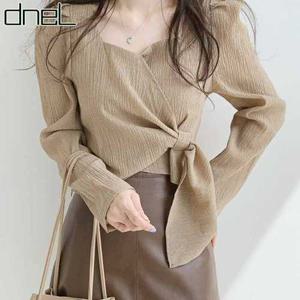 [드넬]하이엔드랩블라우스DWB24200A