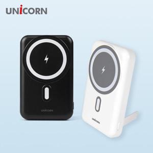 [유니콘]무선고속충전 보조배터리 맥세이프 대용량10000mAh PD-10000BW