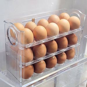 공간활용 오픈형 계란 3단 30구 트레이