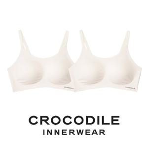 [크로커다일] 소프트핏 쉘론 스트랩 패드일체형 브라2종 택 1