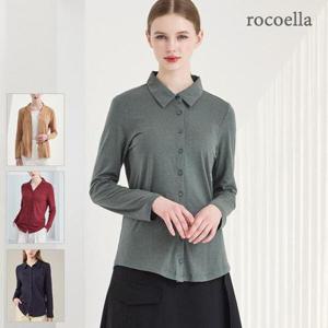 [로코엘라][로코엘라] 브리든 코튼모달 여성 셔츠 블라우스