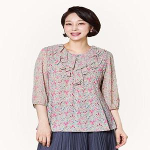 [마담엘레강스][마담엘레강스] 로리타 프릴 쉬폰 블라우스 K231BL07