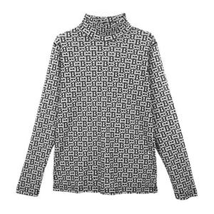 바풀 TMGF 여성 골프웨어 BB목폴라 자외선차단 망사 티셔츠 긴소매 상의 이너티