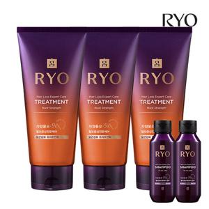 려 자양 9ex 탈모전문케어 모근강화 트리트먼트 330ml 3입