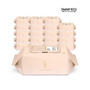 [스마트에코]써밋 화이트 82평량 70매 20팩 캡형 아기물티슈