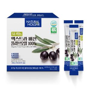 [네츄럴올가] 그리스산 유기농 엑스트라 버진 올리브오일 100% 1박스 50포