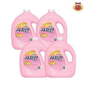 [샤프란]샤프란 아로마 바닐라 핑크 용기3.1L x 4개