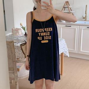 [에이치스타일](OP)사이드업테리원피스 여름 나시 원피스